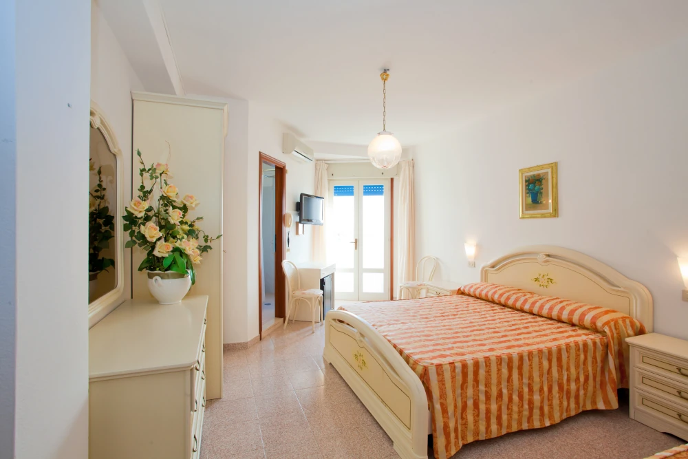 Double room with sea view and balcony at Hotel Imperial Caorle